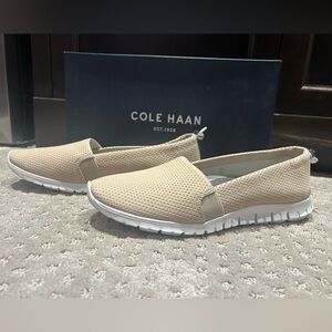 Cole Hann loafer-sand color sz8.5- only when twice.comes in original box